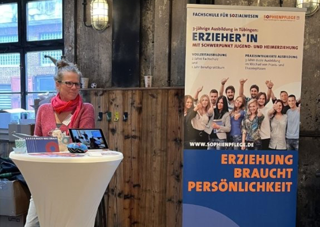 Fachschule präsentiert sich auf Ausbildungsmessen in der Region