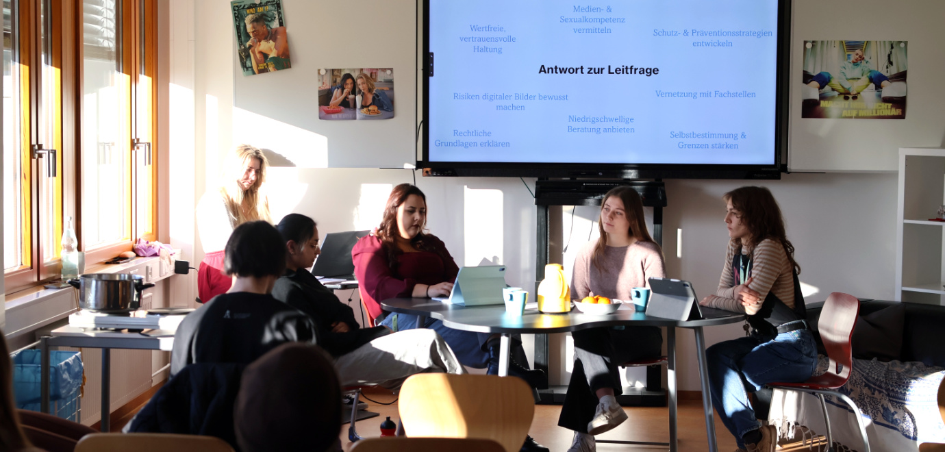 Teamsitzung mit Lösungsvorschlägen