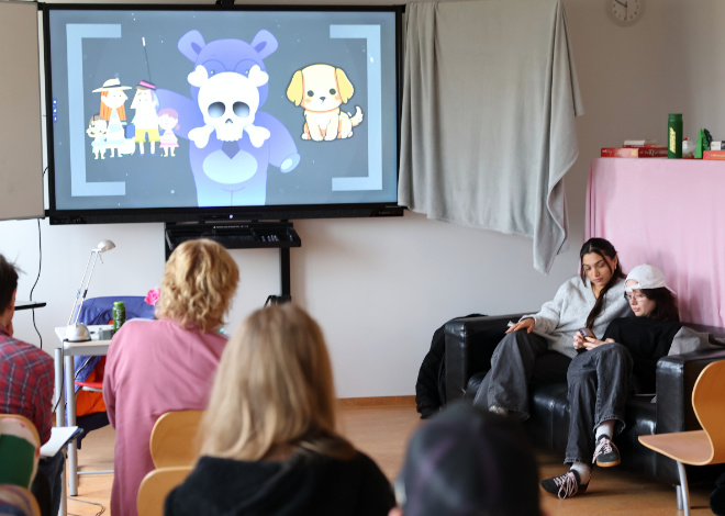 Projektpräsentation "gefährliches Klickvergnügen" mit Lernvideo